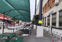 Dan continuidad al techado en el Mercado de Tampico