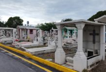 Listos los panteones para la visita a fieles difuntos