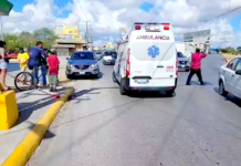 Muere motociclista en nosocomio tras haber sufrido accidente vial