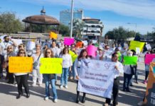 Protestan otra vez empleados del Poder Judicial de la Federación en contra del Gobierno Federal