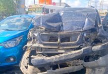 Registran más accidentes viales en varios sectores que dejaran daños