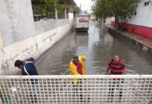 Coadyuva COMAPA en limpieza de drenes y pluviales