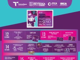 Invita Gobierno de Reynosa al XXI Festival Internacional de la Costa del Seno Mexicano