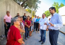 Supervisó Alcalde Carlos Peña Ortiz calidad en pavimentación hidráulica de 8.6 MDP