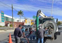 Efectuó COMAPA acciones de mantenimiento a la red sanitaria en Ampliación Rodríguez
