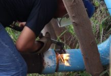 Instaló COMAPA bomba en tanque de agua de Valle Soleado