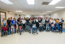 Ayuntamiento y DIF Reynosa entregan 15 sillas de ruedas PCI