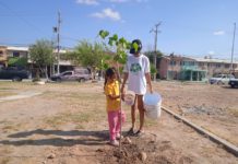 Alcalde Carlos Peña Ortiz comprometido con reforestación