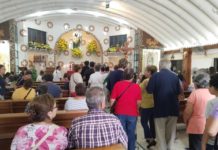 Devotos de San Judas Tadeo acuden a darle gracias