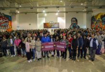 Entregó Alcalde Carlos Peña Ortiz tarjetas de Becas Municipales en Reynosa