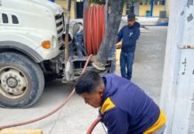 Sondeó COMAPA registros en la Secundaria No.10 en La Joya