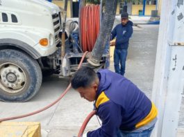 Sondeó COMAPA registros en la Secundaria No.10 en La Joya