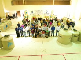 Alcaldesa Maybella Ramírez, entregó Rotoplas tricapa del programa de subsidios a la población