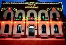 Realizan encendido de iluminación Naranja de la Presidencia Municipal