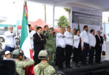 Ponen en marcha gobernador y comisionado del INM, Operativo Héroes Paisanos 2023 en Tamaulipas