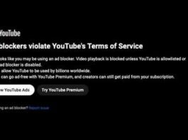 YouTube comienza a prohibir ver videos con los bloqueadores de publicidad activados