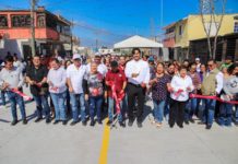 Entregó Alcalde Carlos Peña Ortiz pavimentación por más de 2.6 MDP en Condado del Norte