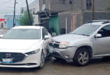 Accidente vial deja solo daños materiales y obstrucción en la Longoria