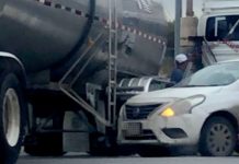 Accidentes viales dejan caos vial, y cuantiosos daños materiales
