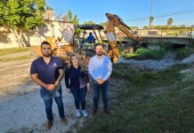 Supervisan desazolve de drenes pluviales y alcantarillas