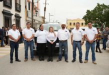 Alcaldesa Maybella Ramírez entrega patrullas a Tránsito y Vialidad