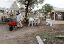 Inicia exhumación de cuerpos en fosa común de Reynosa