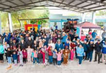 Alcaldesa Maybella Ramírez, lleva Caravana de la Navidad a San Fernando