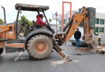 Finalizó COMAPA reparación de fuga de agua potable en Ampliación Rodríguez