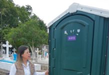 COPEPRIS recomendó colocar baños nómadas en cementerios de Tampico y Madero