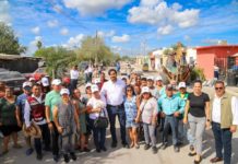 Supervisó Carlos Peña Ortiz Bacheo en colonia Lampasitos