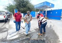 Sondeó COMAPA drenaje sanitario en Hacienda Las Fuentes lll