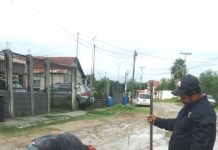 Atendió COMAPA reporte de fuga de agua potable en Villas del Roble
