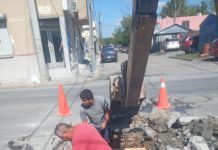 Reparó COMAPA caja de válvulas en la Zona Centro