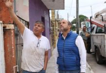 Encabeza Pepe Schekaibán jornada Diciendo y Haciendo en la colonia Morelos