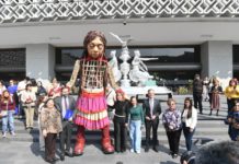 Acompaña Rosa González a la Pequeña Amal; Desde el Congreso Envían Mensaje de Fraternidad a Migrantes