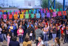 Recibieron en San Valentín a Alcalde reynosense Carlos Peña Ortiz y beneficios de programa social
