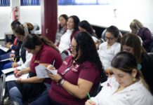 Imparten plática sobre salud física y mental en COMAPA Sur