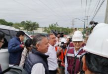 Pedro Zenteno Santaella y AVA supervisan obra en construcción del nuevo hospital del ISSSTE en Tampico
