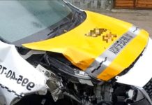 Lluvia deja accidentes viales con daños materiales