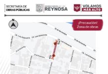 Anuncia Gobierno de Reynosa cierre de vialidad por rehabilitación del drenaje