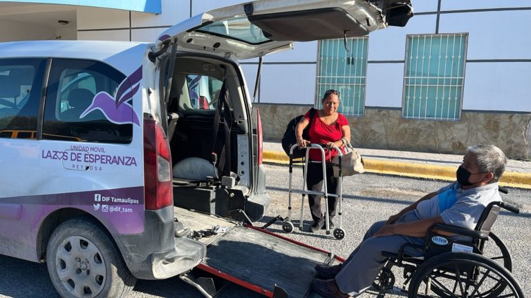 DIF Reynosa ofrece traslados para terapias del CRI