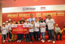 Convoca Alcalde Carlos Peña Ortiz al Premio Municipal del Deporte Reynosa 2023