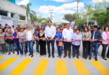 Entregó Alcalde Carlos Peña Ortiz pavimentación que beneficia a más de 6 Mil personas