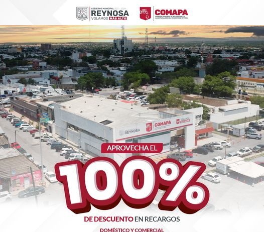 Invita COMAPA a aprovechar descuento del 100% en recargos por adeudo