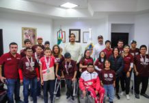 Reafirma Carlos Peña Ortiz compromiso con deporte adaptado en Reynosa