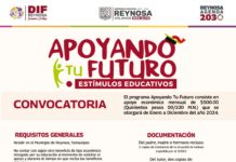 DIF Reynosa ofrece beca Apoyando Tu Futuro