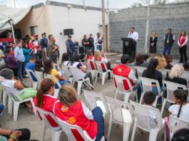 Inauguró Carlos Peña Ortiz planta potabilizadora en albergue Senda de Vida 2 de Reynosa