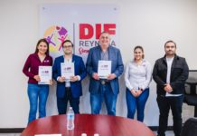 DIF Reynosa firma convenio con IIES