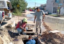 Mejora Comapa Reynosa servicio de agua potable en la colonia Villas de Imaq