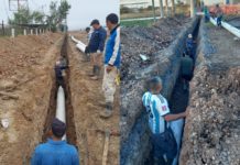 Reemplaza COMAPA válvulas de agua sobre avenida Puente Reynosa-Pharr